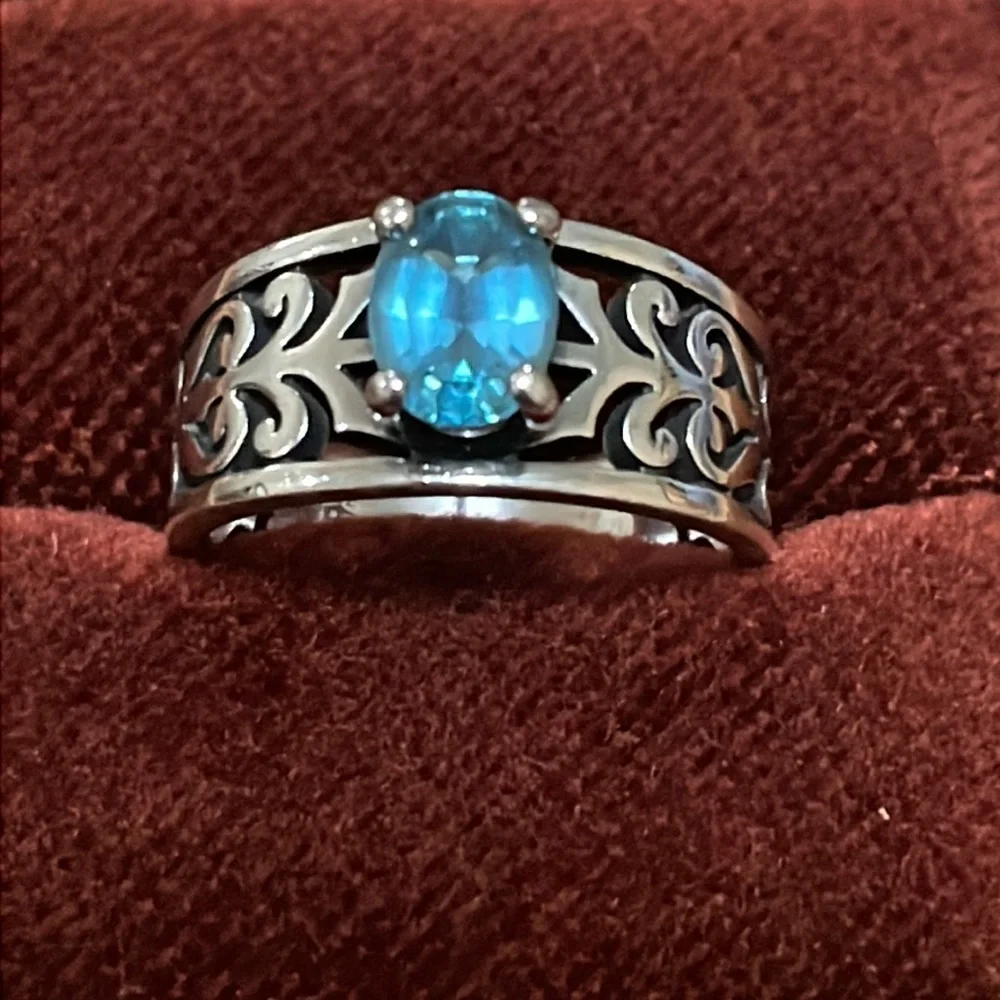 James Avery Adoree Blue Topaz‎